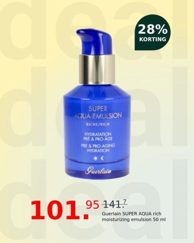 Guerlain SUPER AQUA rich moisturizing emulsion 50 ml