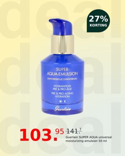 Guerlain SUPER AQUA universal moisturizing emulsion 50 ml