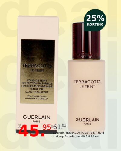 Guerlain TERRACOTTA LE TEINT fluid makeup foundation #0.5N 30 ml