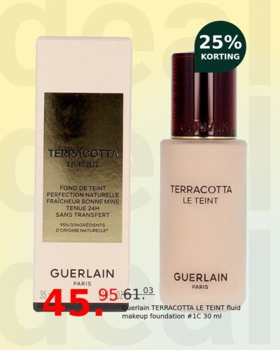 Guerlain TERRACOTTA LE TEINT fluid makeup foundation #1C 30 ml