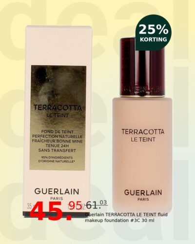 Guerlain TERRACOTTA LE TEINT fluid makeup foundation #3C 30 ml