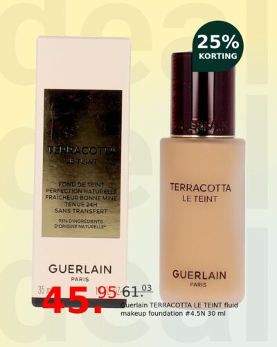 Guerlain TERRACOTTA LE TEINT fluid makeup foundation #4.5N 30 ml