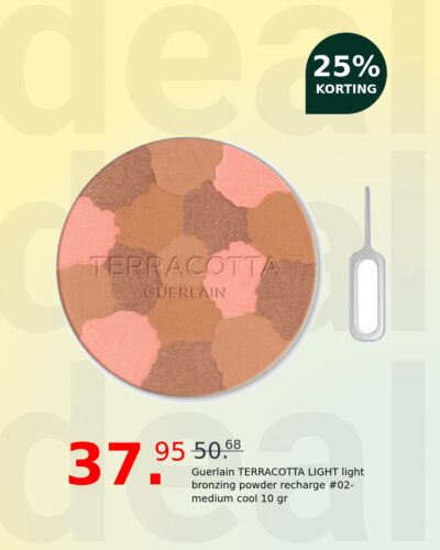 Guerlain TERRACOTTA LIGHT light bronzing powder recharge #02-medium cool 10 gr