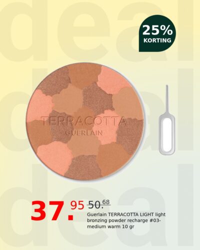 Guerlain TERRACOTTA LIGHT light bronzing powder recharge #03-medium warm 10 gr