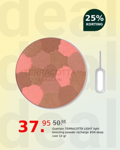 Guerlain TERRACOTTA LIGHT light bronzing powder recharge #04-deep cool 10 gr