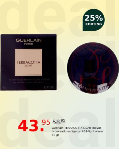 Guerlain TERRACOTTA LIGHT polvos bronceadores ligeros #01-light warm 10 gr