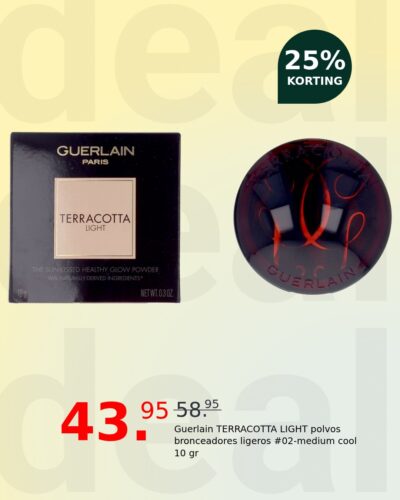 Guerlain TERRACOTTA LIGHT polvos bronceadores ligeros #02-medium cool 10 gr