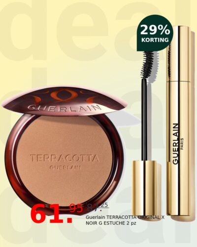 Guerlain TERRACOTTA ORIGINAL X NOIR G ESTUCHE 2 pz