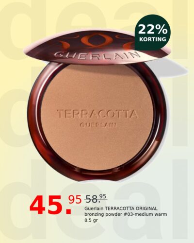 Guerlain TERRACOTTA ORIGINAL bronzing powder #03-medium warm 8.5 gr