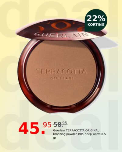 Guerlain TERRACOTTA ORIGINAL bronzing powder #05-deep warm 8.5 gr
