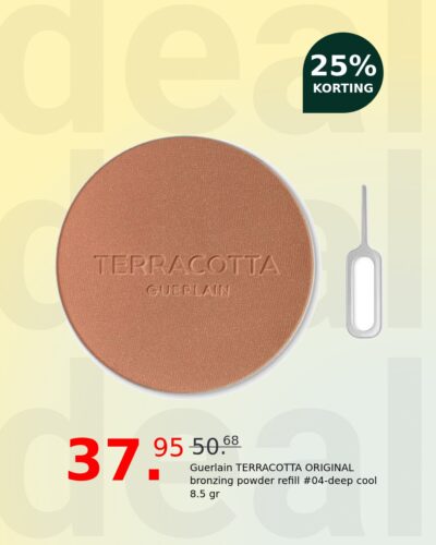 Guerlain TERRACOTTA ORIGINAL bronzing powder refill #04-deep cool 8.5 gr