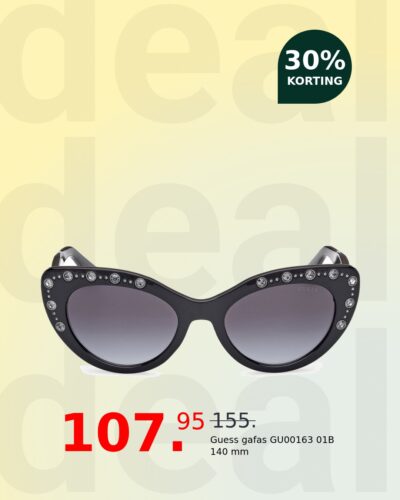 Guess gafas GU00163 01B 140 mm