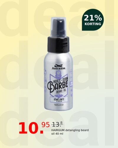 HAIRGUM detangling beard oil 40 ml