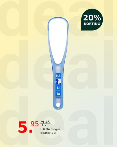 HALITA tongue cleaner 1 u