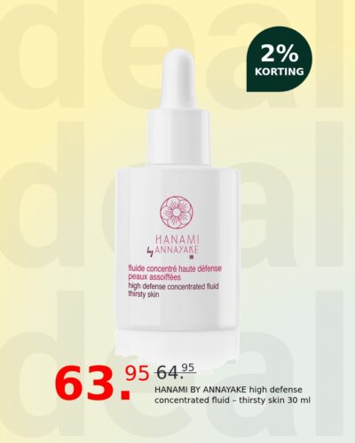 HANAMI BY ANNAYAKE high defense concentrated fluid – thirsty skin 30 ml