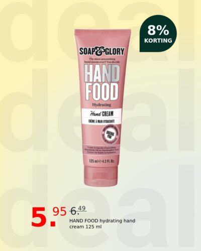 HAND FOOD hydrating hand cream 125 ml