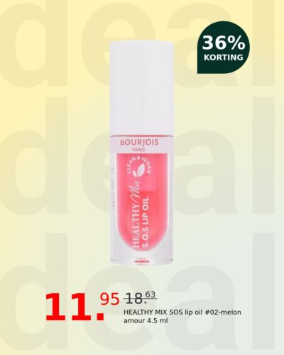 HEALTHY MIX SOS lip oil #02-melon amour 4.5 ml