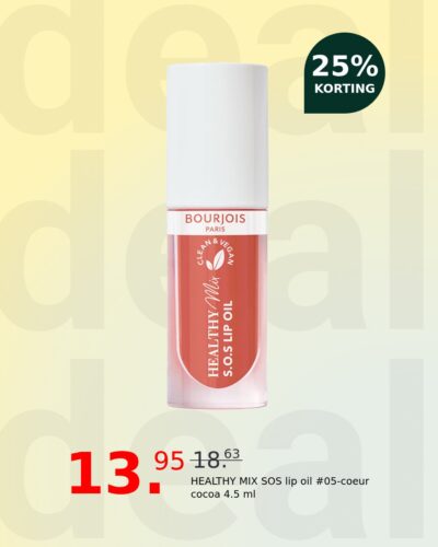 HEALTHY MIX SOS lip oil #05-coeur cocoa 4.5 ml