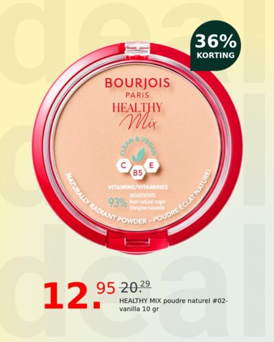 HEALTHY MIX poudre naturel #02-vanilla 10 gr