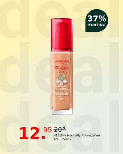HEALTHY MIX radiant foundation #555-honey