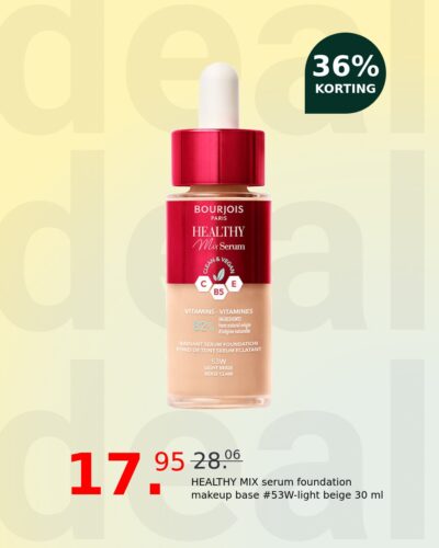 HEALTHY MIX serum foundation makeup base #53W-light beige 30 ml