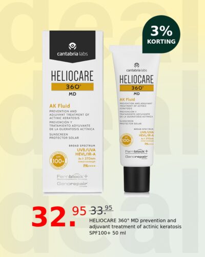 HELIOCARE 360° MD prevention and adjuvant treatment of actinic keratosis SPF100+ 50 ml