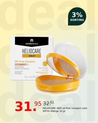 HELIOCARE 360º oil-free compact color SPF50 #Beige 10 gr