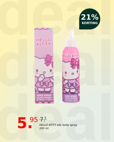 HELLO KITTY edc body spray 200 ml