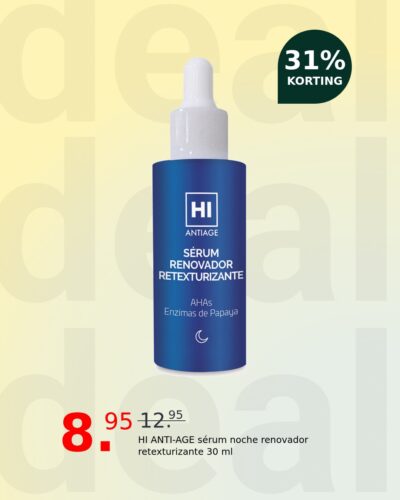 HI ANTI-AGE sérum noche renovador retexturizante 30 ml