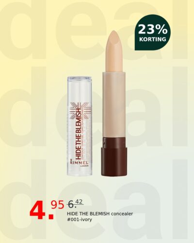 HIDE THE BLEMISH concealer #001-ivory