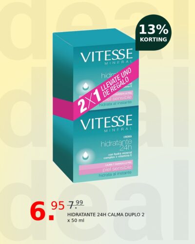 HIDRATANTE 24H CALMA DUPLO 2 x 50 ml