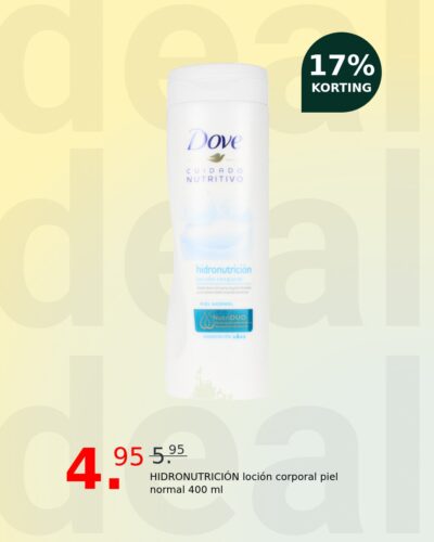 HIDRONUTRICIÓN loción corporal piel normal 400 ml