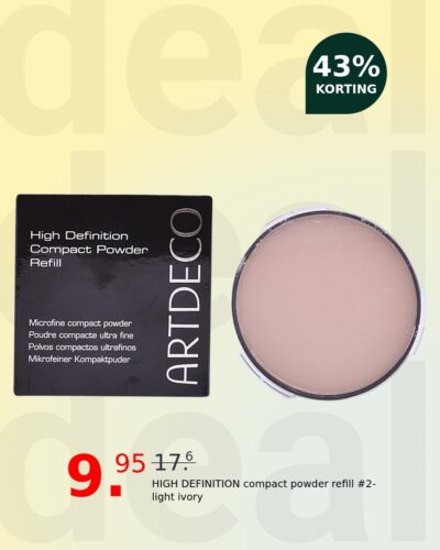 HIGH DEFINITION compact powder refill #2-light ivory