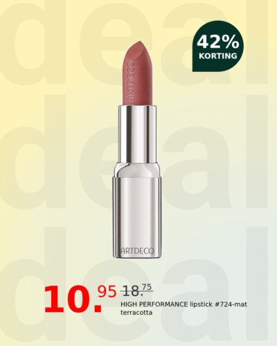 HIGH PERFORMANCE lipstick #724-mat terracotta
