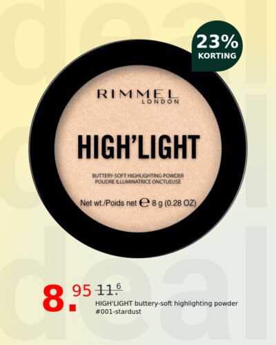 HIGH'LIGHT buttery-soft highlighting powder #001-stardust