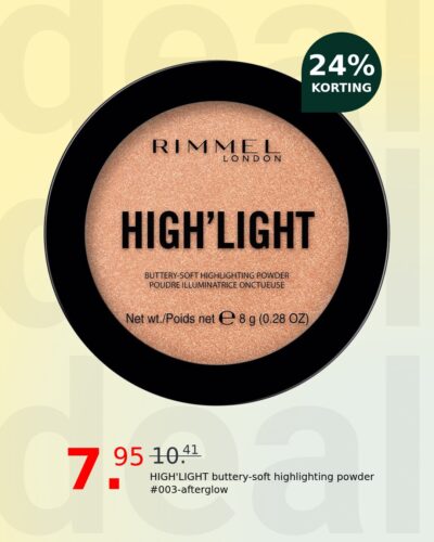 HIGH'LIGHT buttery-soft highlighting powder #003-afterglow