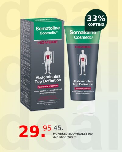 HOMBRE ABDOMINALES top definition 200 ml