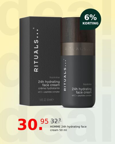 HOMME 24h hydrating face cream 50 ml