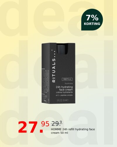 HOMME 24h refill hydrating face cream 50 ml
