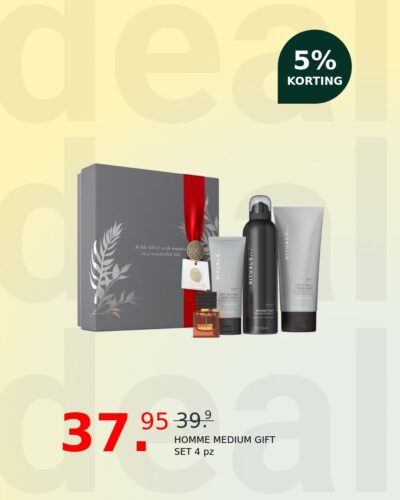 HOMME MEDIUM GIFT SET 4 pz