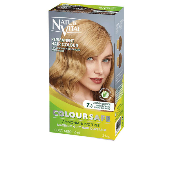 COLOURSAFE permanent hair color #7.3 - golden blonde