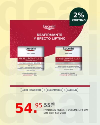 HYALURON FILLER + VOLUME-LIFT DAY DRY SKIN SET 2 pcs