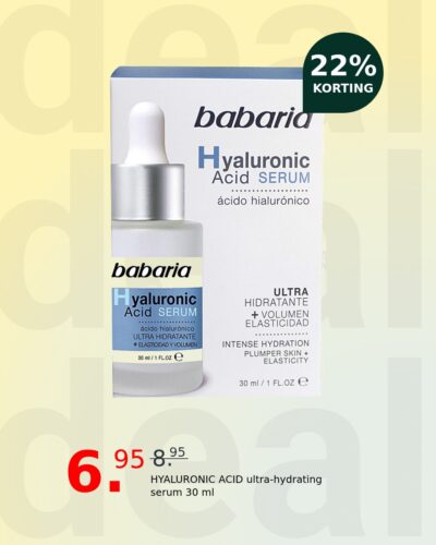 HYALURONIC ACID ultra-hydrating serum 30 ml