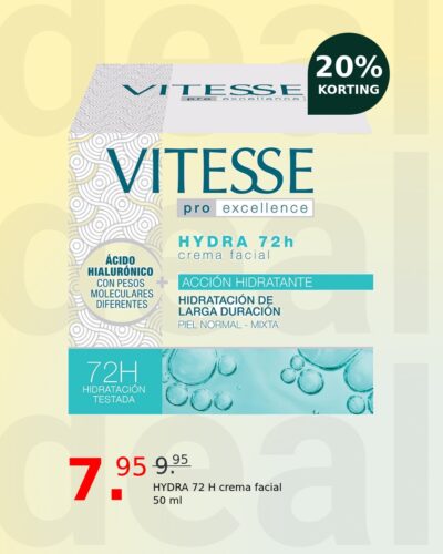 HYDRA 72 H crema facial 50 ml