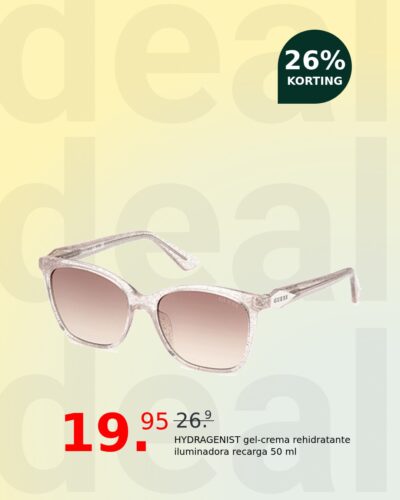 HYDRAGENIST gel-crema rehidratante iluminadora recarga 50 ml