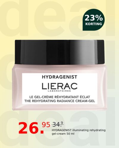 HYDRAGENIST illuminating rehydrating gel-cream 50 ml