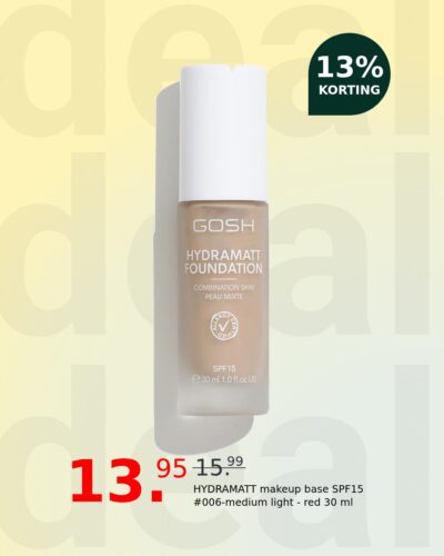 HYDRAMATT makeup base SPF15 #006-medium light - red 30 ml