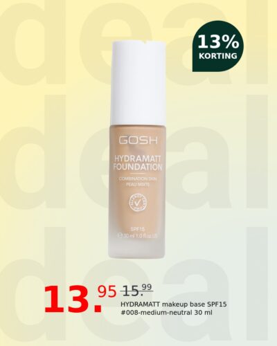 HYDRAMATT makeup base SPF15 #008-medium-neutral 30 ml