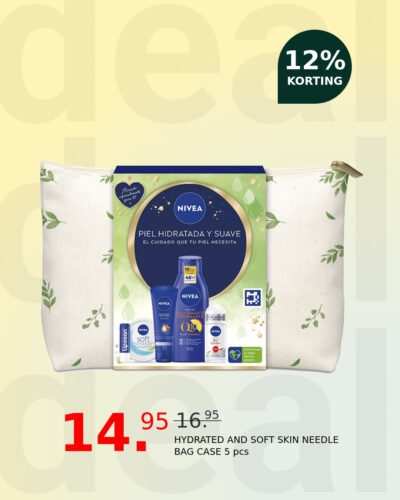 HYDRATED AND SOFT SKIN NEEDLE BAG CASE 5 pcs