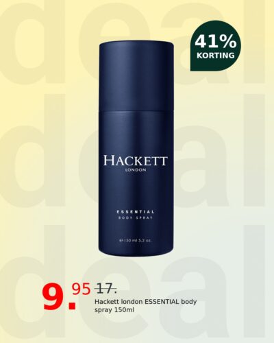 Hackett london ESSENTIAL body spray 150ml